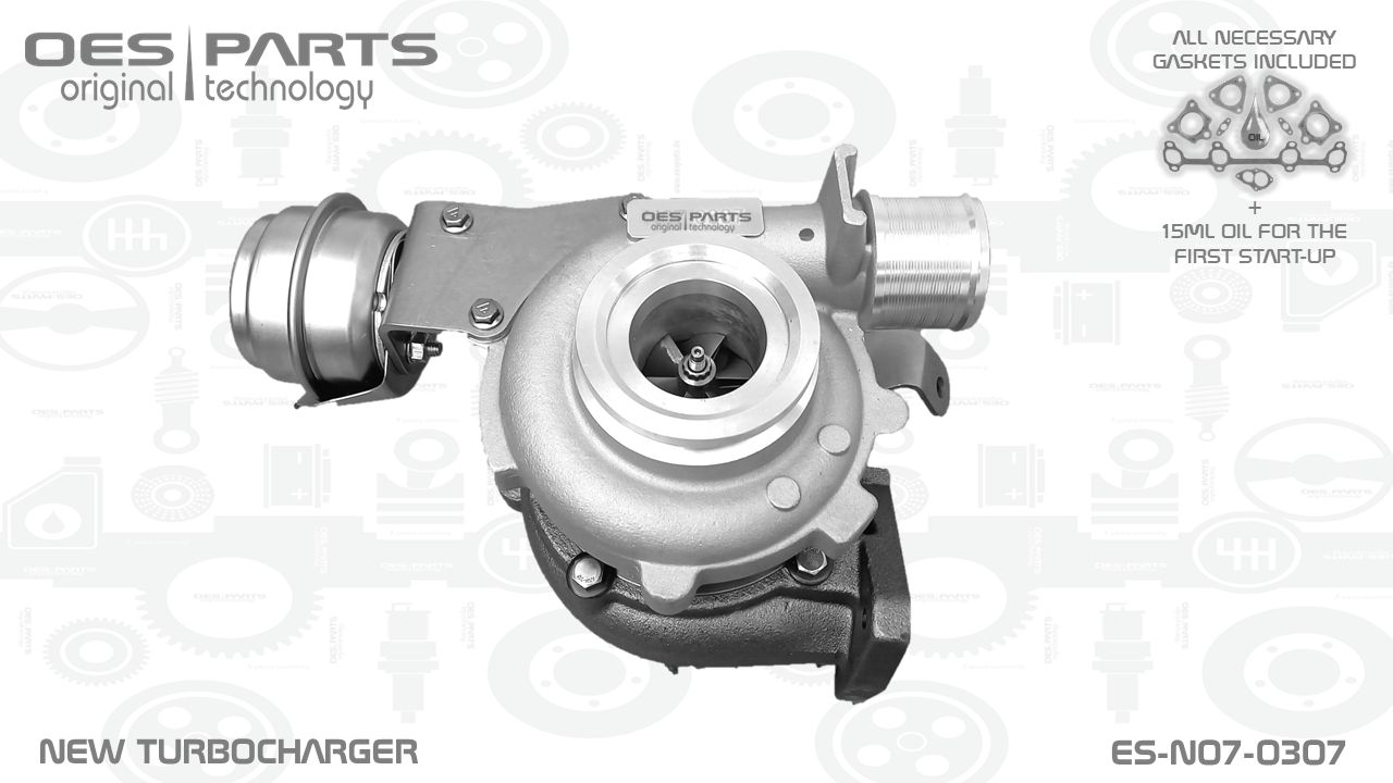 Turbocompresseur, suralimentation OES PARTS ES-N07-0307
