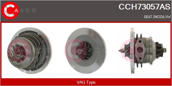 Groupe carter, turbocompresseur CASCO CCH73057AS