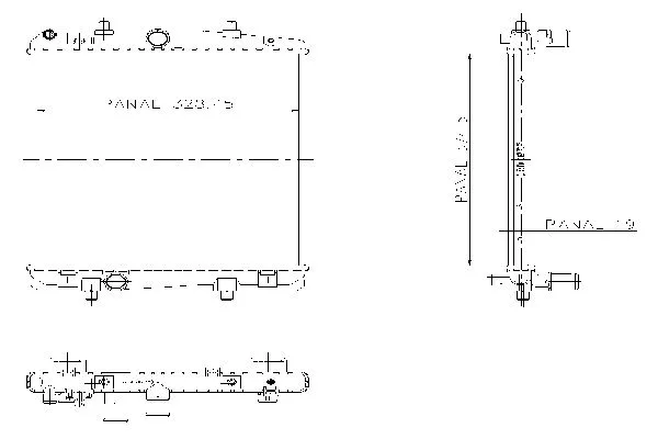 Radiateur, refroidissement du moteur ORDONEZ 1020787815