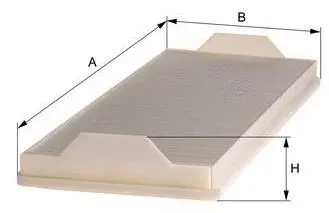 Filtre, air de l'habitacle MFILTER K 997