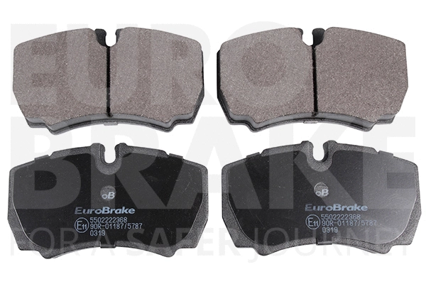Kit de plaquettes de frein, frein à disque EUROBRAKE 5502222368