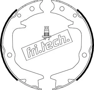 Jeu de mâchoires de frein, frein de stationnement fri.tech. 1064.177