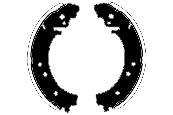 Jeu de mâchoires de frein RAICAM RA20860