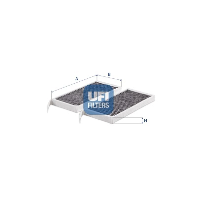 Filtre, air de l'habitacle UFI 54.417.00