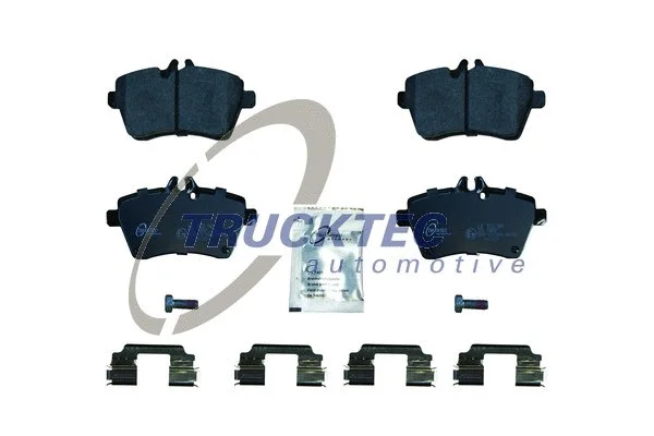 Kit de plaquettes de frein, frein à disque TRUCKTEC AUTOMOTIVE 02.35.148
