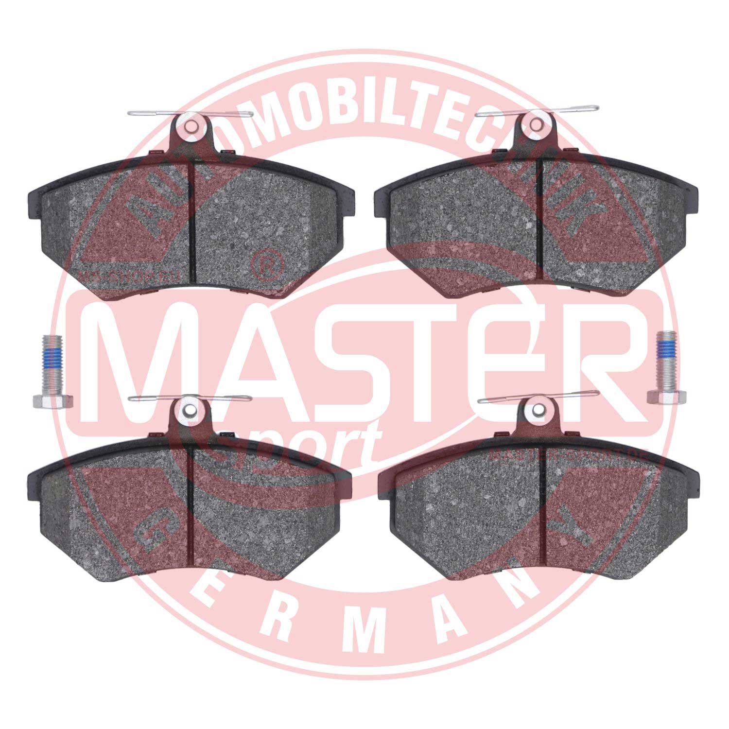 Kit de plaquettes de frein, frein à disque MASTER-SPORT GERMANY 13046029582N-SET-MS