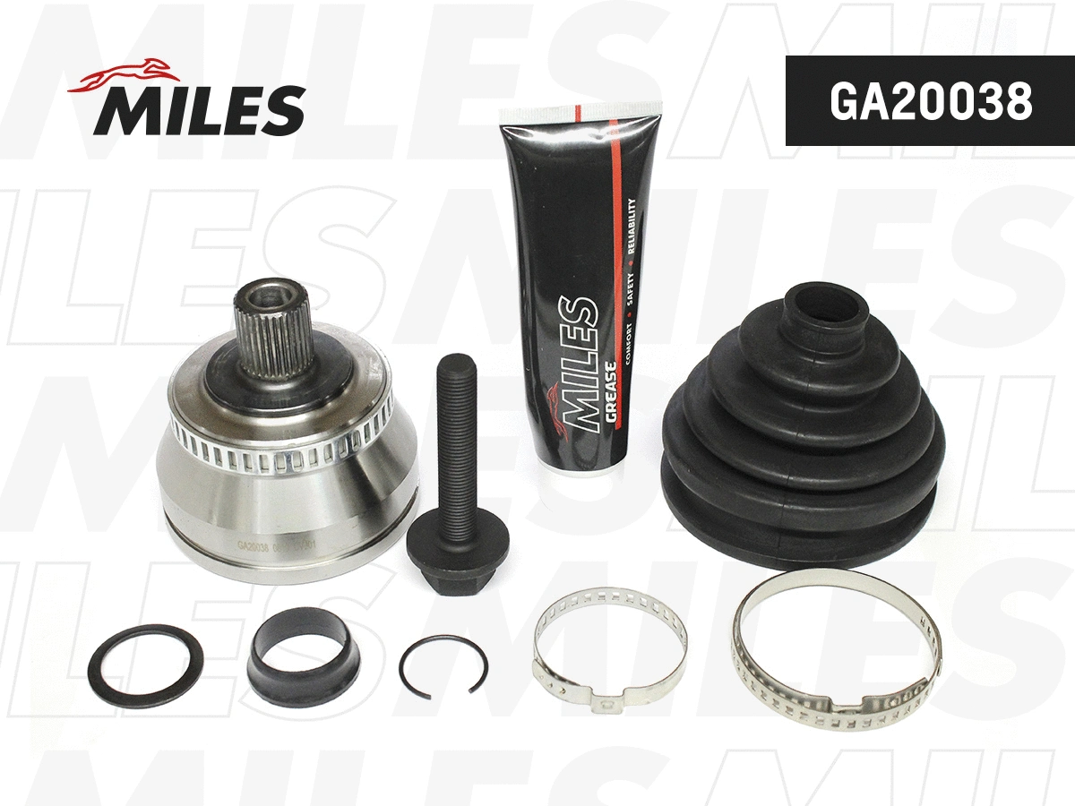 Jeu de joints, arbre de transmission MILES GA20038