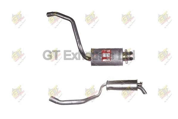 Silencieux arrière GT Exhausts GMZ250