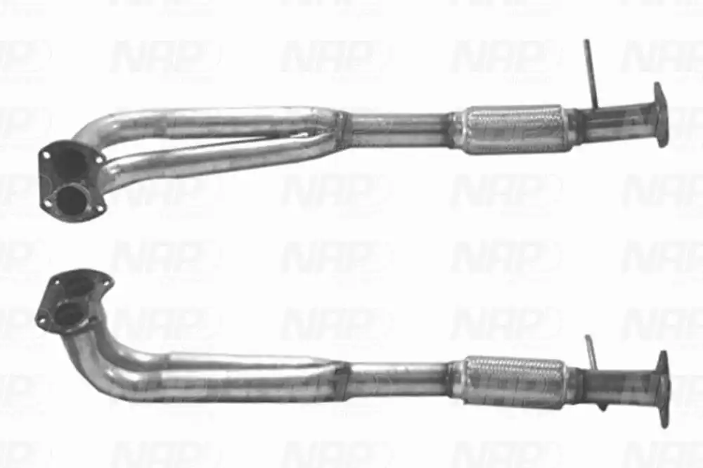 Tuyau d'échappement NAP carPARTS GmbH CAF10537