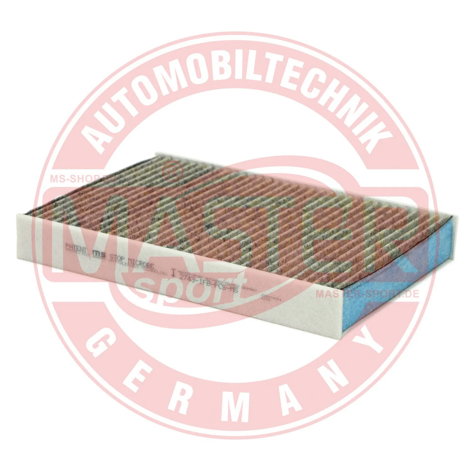 Filtre, air de l'habitacle MASTER-SPORT GERMANY 2743-IFB-PCS-MS