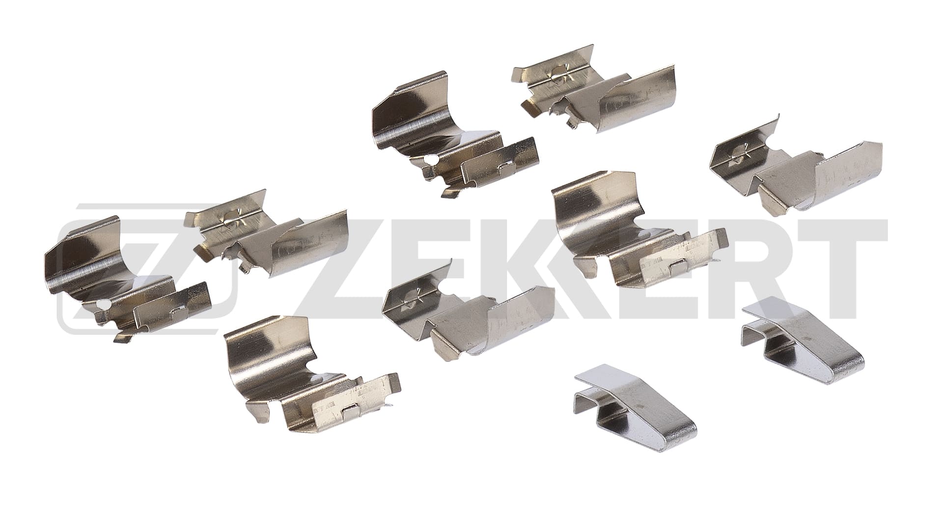 Kit d'accessoires, plaquette de frein à disque ZEKKERT BR-3299