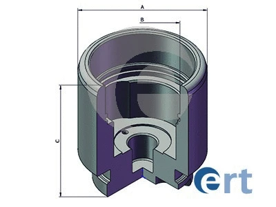 Piston, étrier de frein ERT 151386-C