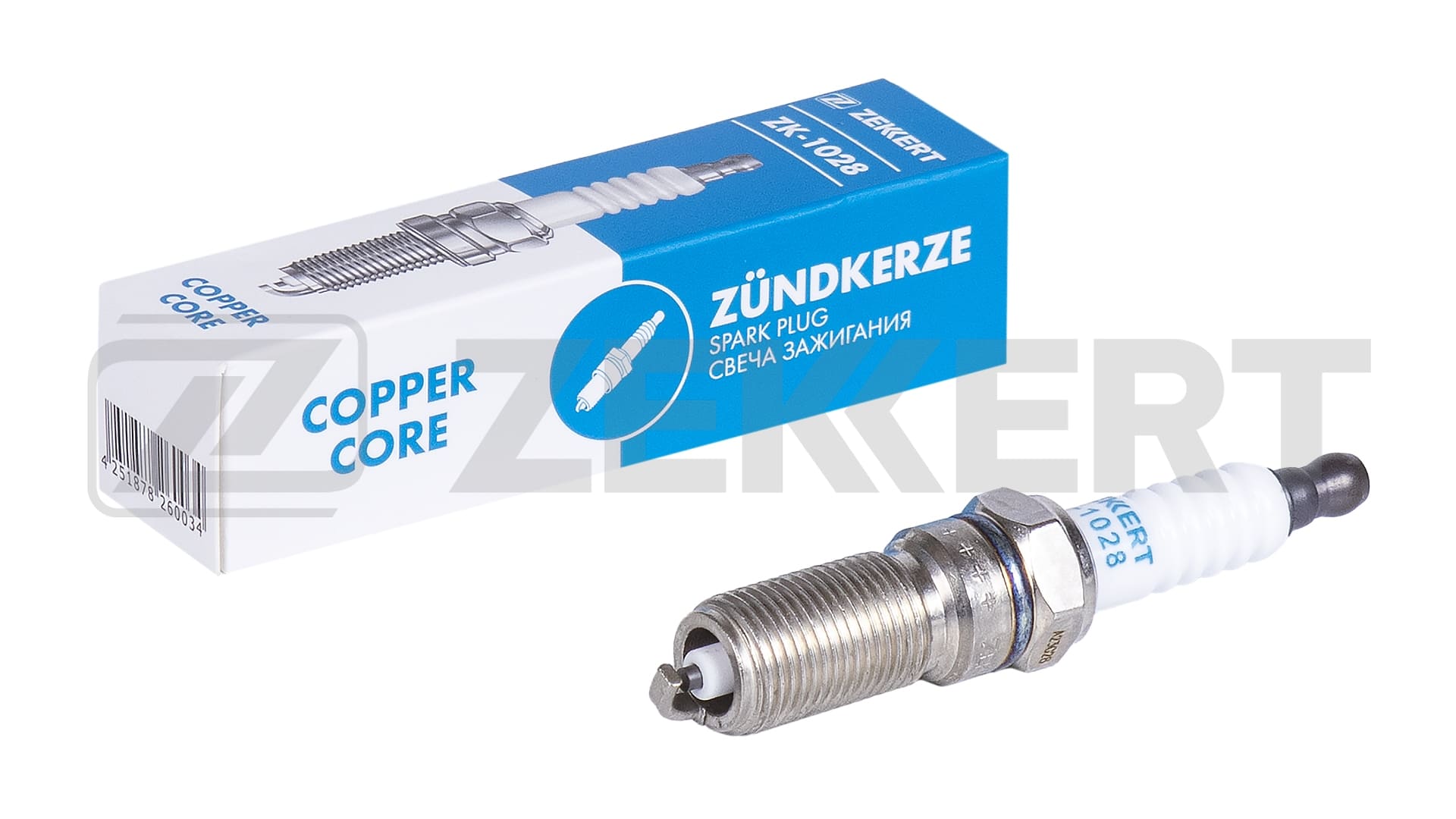 Bougie d'allumage ZEKKERT ZK-1028