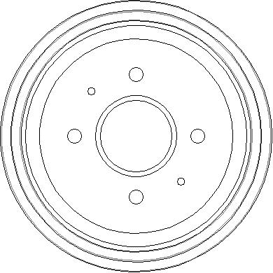 Tambour de frein National NDR163