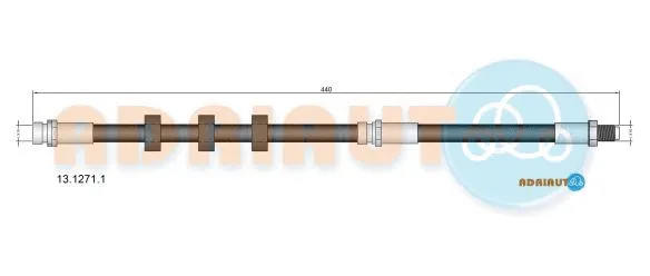 Flexible de frein ADRIAUTO 13.1271.1