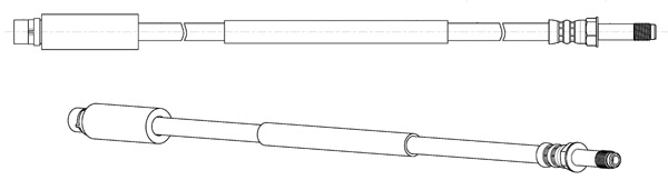 Flexible de frein CEF 512821