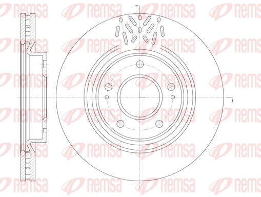 Disque de frein REMSA 6996.10