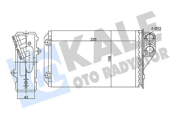 Système de chauffage KALE OTO RADYATÖR 346475