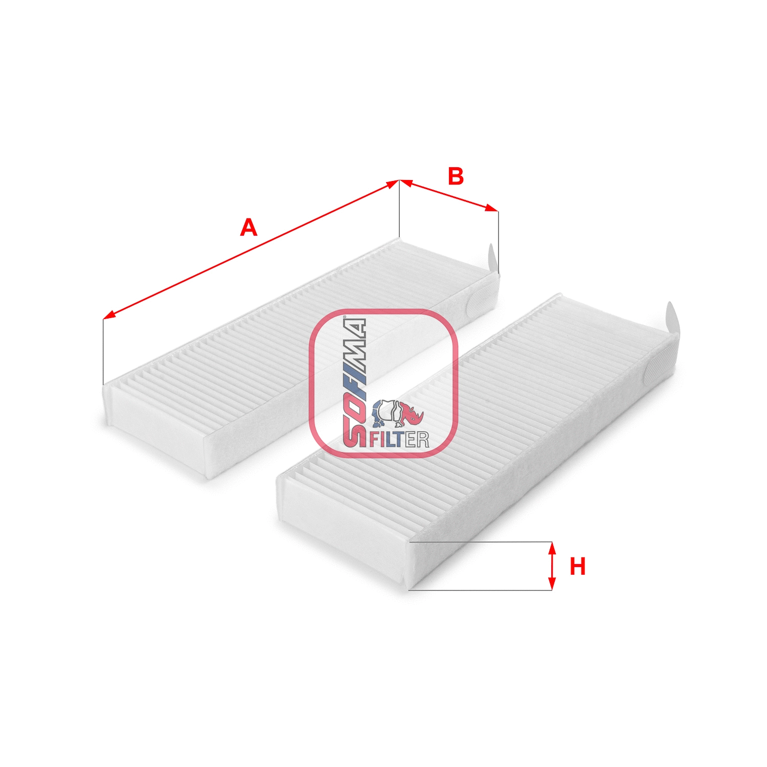 Filtre, air de l'habitacle SOFIMA S 3154 C