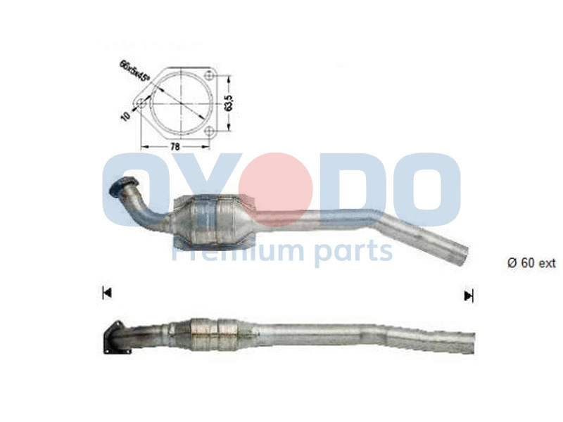 Catalyseur Oyodo 20N0026-OYO