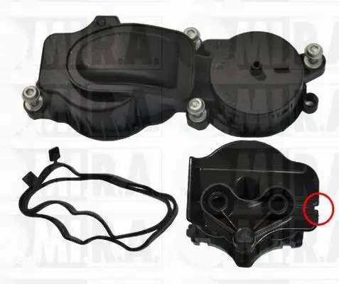 Filtre, ventilation du carter-moteur MI.R.A. 24/1007K