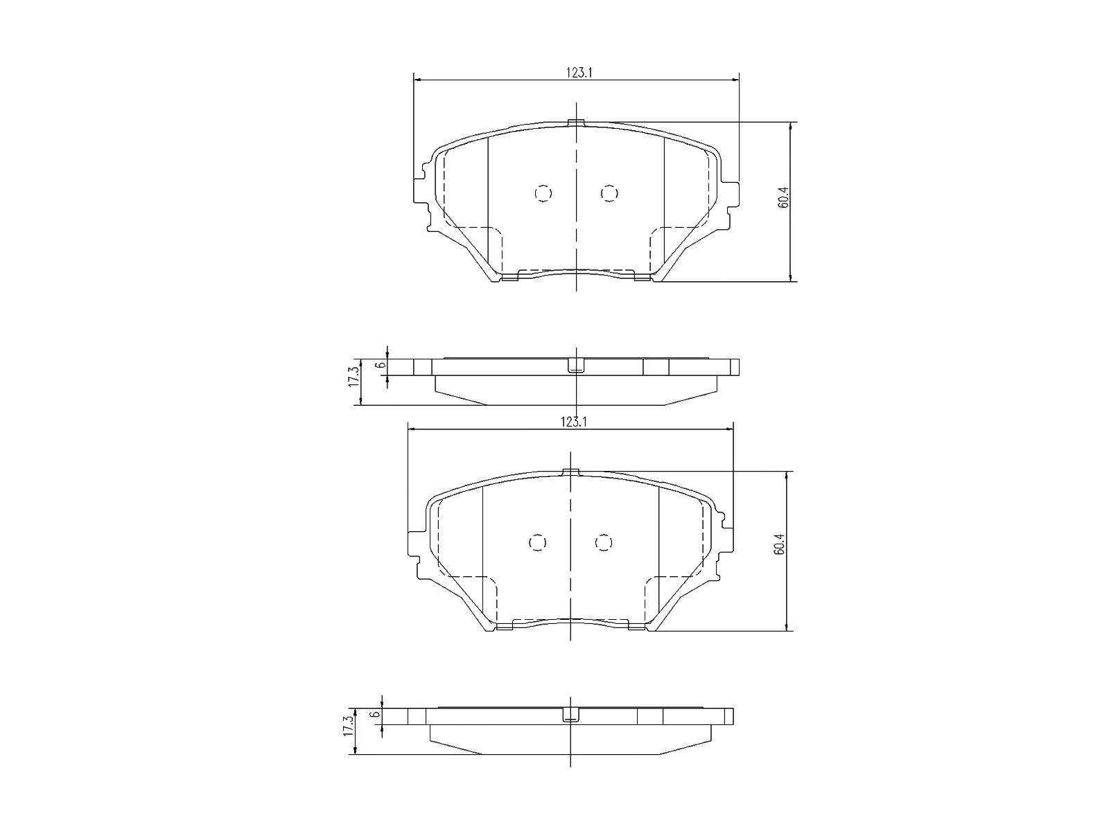 Kit de plaquettes de frein, frein à disque A.Z. Meisterteile AZMT-44-022-1130