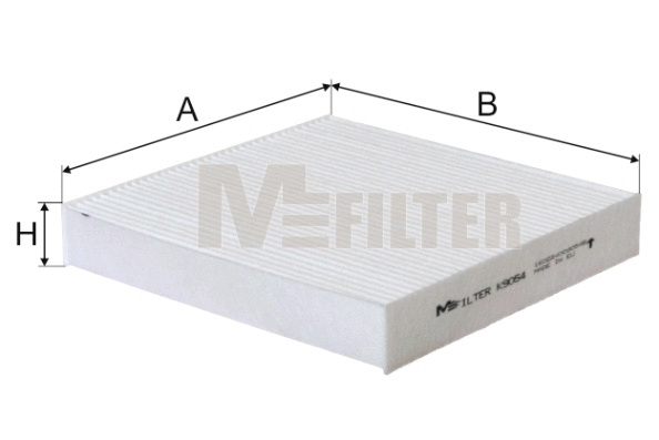 Filtre, air de l'habitacle MFILTER K 9054