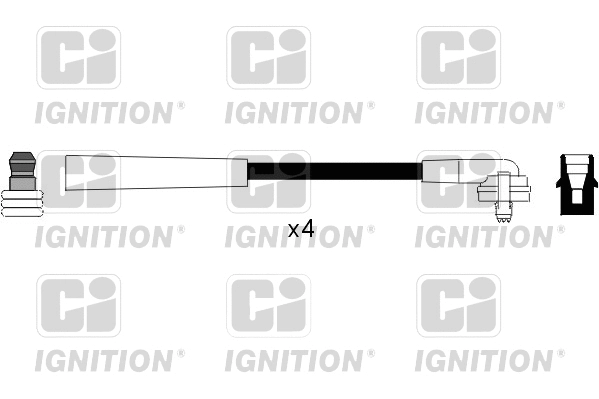 Kit de câbles d'allumage QUINTON HAZELL XC154