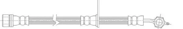 Flexible de frein Technika 43201