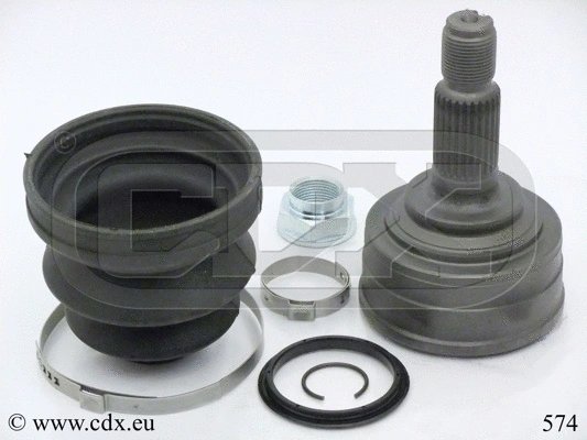 Jeu de joints, arbre de transmission CDX 574