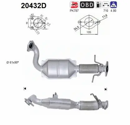 Catalyseur AS 20432D