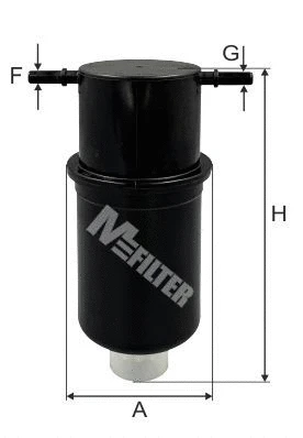 Filtre à carburant MFILTER DF 3590