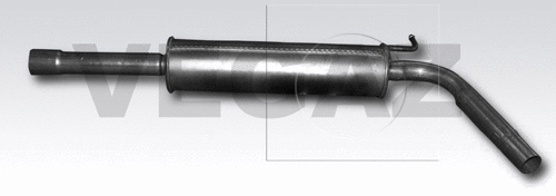 Silencieux avant VEGAZ GmbH VS-626