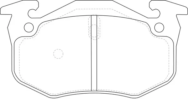 Kit de plaquettes de frein, frein à disque SB BP42270
