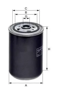 Filtre à carburant UNIFLUX FILTERS XN136