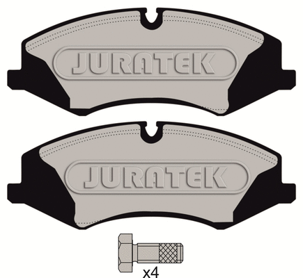 Kit de plaquettes de frein, frein à disque JURATEK JCP8045