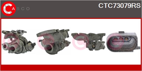 Turbocompresseur, suralimentation CASCO CTC73079RS