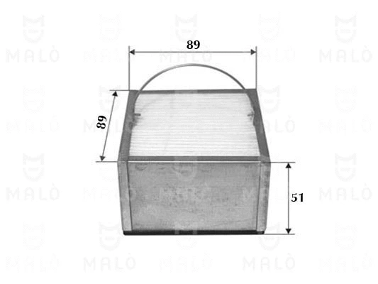 Filtre à carburant AKRON-MALÒ 1520159