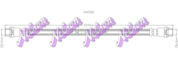 Flexible de frein KAWE H4502