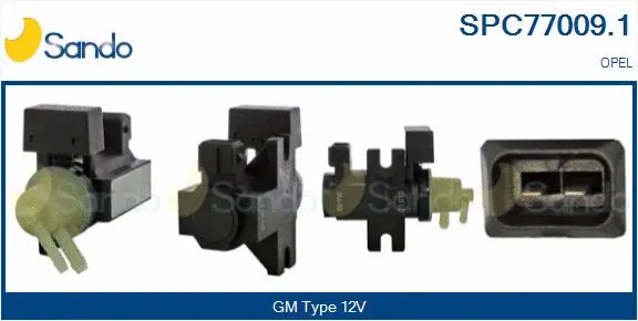 Transmetteur de pression, contrôle des gaz d'échappement SANDO SPC77009.1