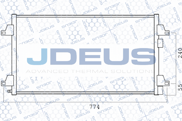 Condenseur, climatisation JDEUS 723M32