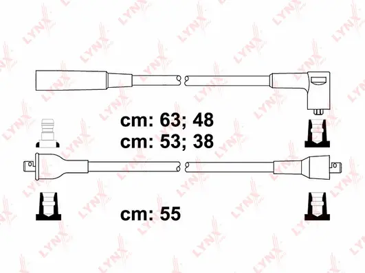 Kit de câbles d'allumage LYNXAUTO SPC7502