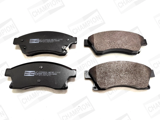 Kit de plaquettes de frein, frein à disque CHAMPION 573332CH