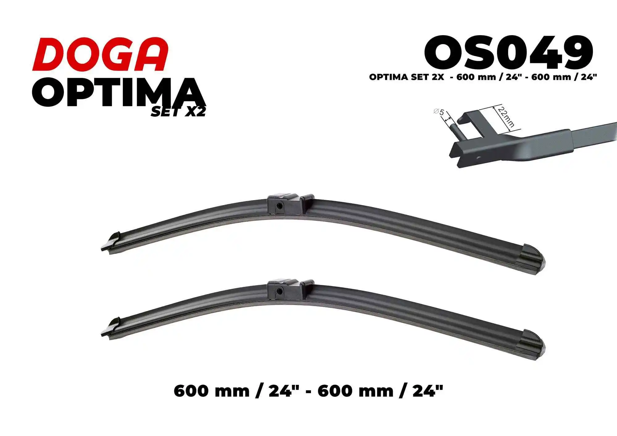 Balai d'essuie-glace DOGA OS049