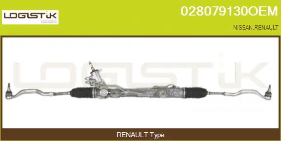 Crémaillère de direction LGK 028079130OEM