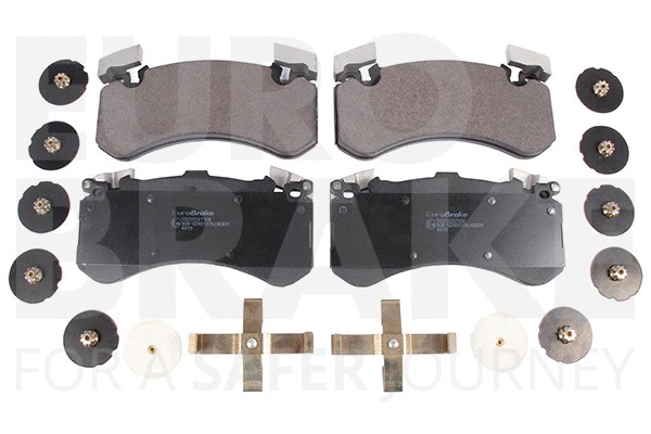 Kit de plaquettes de frein, frein à disque EUROBRAKE 55022247108