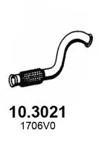 Tuyau d'échappement ASSO 10.3021