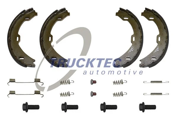 Jeu de mâchoires de frein, frein de stationnement TRUCKTEC AUTOMOTIVE 02.35.204