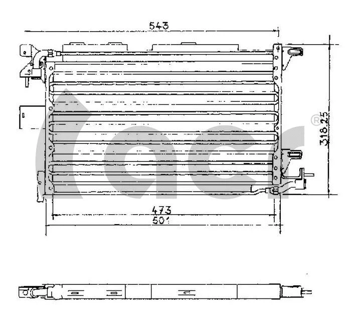 Condenseur, climatisation ACR 300446
