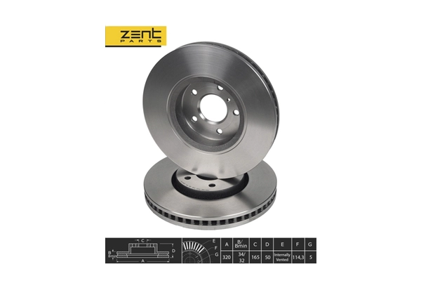 Disque de frein ZentParts Z06186